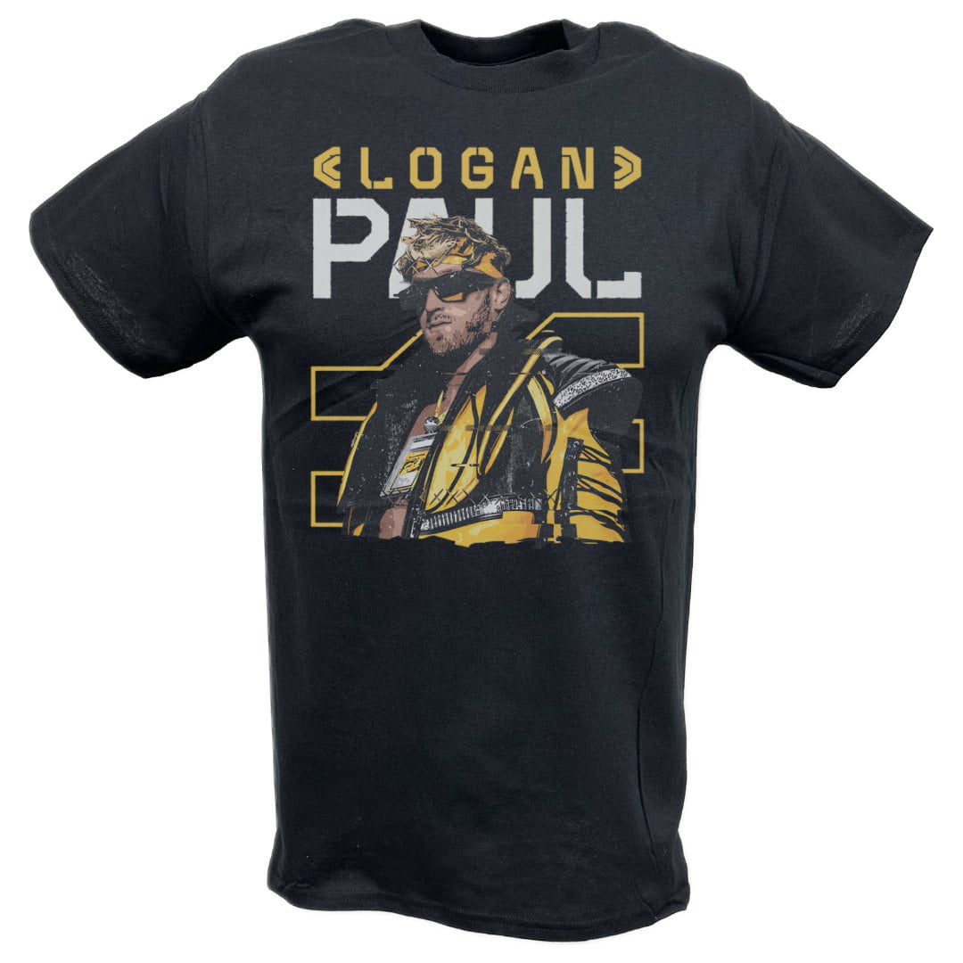 Logan Paul Future Yellow Black T-shirt - Walmart.com