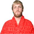 thumbnail image 1 of Logan Paul (Red Robe) Half Body Buddy Cutout, 1 of 4