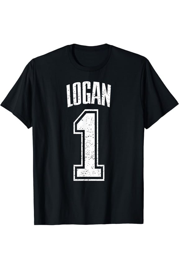 Logan Supporter Number 1 Greatest Fan T-Shirt, Unisex T-Shirt