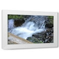 thumbnail image 1 of Logan Thomas 32x23 White Modern Wood Framed Wall Art Titled - Waterfall I, 1 of 5