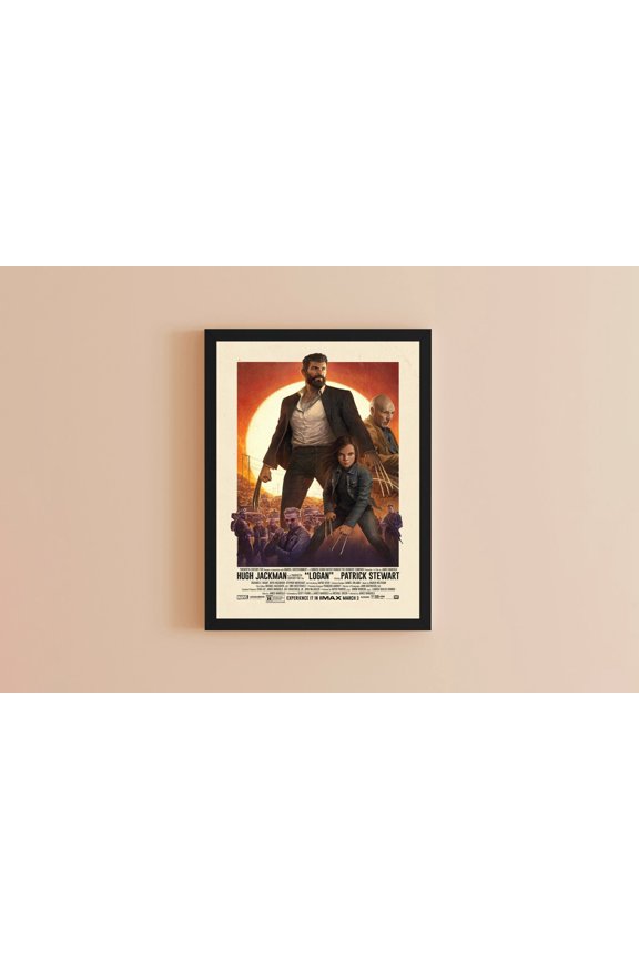 Logan Wolverine Film Advertising Poster
