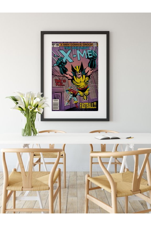 Logan X Men Inspired Movie Prop Comic Book Art Print
