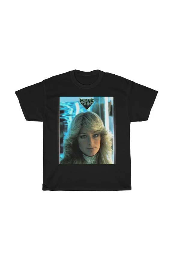 Logan's Run Holly Farrah Faucett Short Sleeve Tee