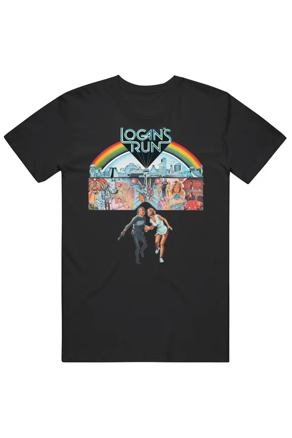 Logan's Run Movie Poster Fan V4 T Shirt