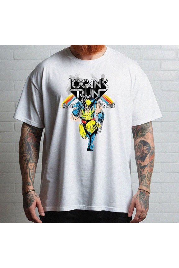 Logans Run X Men Mashup Graphic Design Everyday T-Shirt