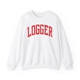 thumbnail image 1 of Logger Sweatshirt Gifts Crew Neck Shirt Long Sleeve Unisex, 1 of 7
