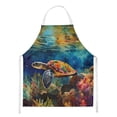 thumbnail image 1 of Loggerhead Sea Turtle Apron 27 in x 30 in, 1 of 82