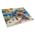 thumbnail image 1 of Loggerhead Sea Turtle Glass Cutting Board Large 12 in x 15 in, 1 of 5