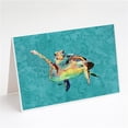 thumbnail image 1 of Loggerhead Turtle Hi Five Greeting Cards & Envelopes - Pack of 8, 1 of 1