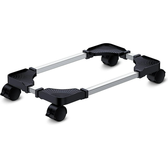 Computer Wheel Base Loghot Rolling Desktop PC Stand, Adjustable Mobile CPU Stand with ...