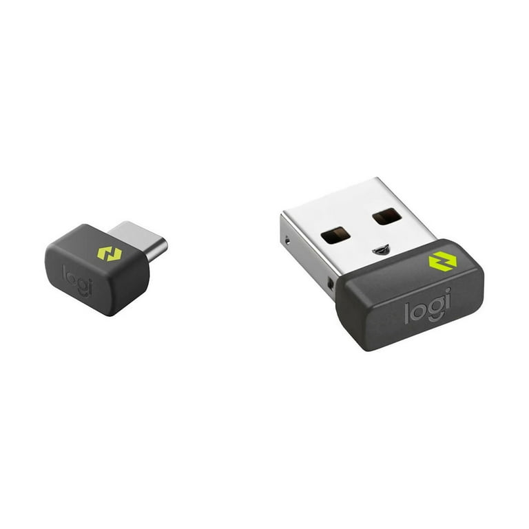 Logitech, USB-C Wireless Receiver, Logi Bolt, Graphite - Walmart.com