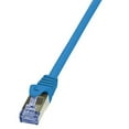 thumbnail image 1 of LogiLink CQ3036S Cat.6A 10G S/FTP PIMF PrimeLine Patch Cable, 1 Meter Length, Blue, Blue, 1 Met, 1 of 1