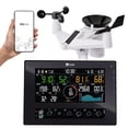 thumbnail image 1 of Logia 7-in-1 Wifi Wireless Weather Station with 10-Day Forecast, Solar and Large 8" LED Display, 1 of 7