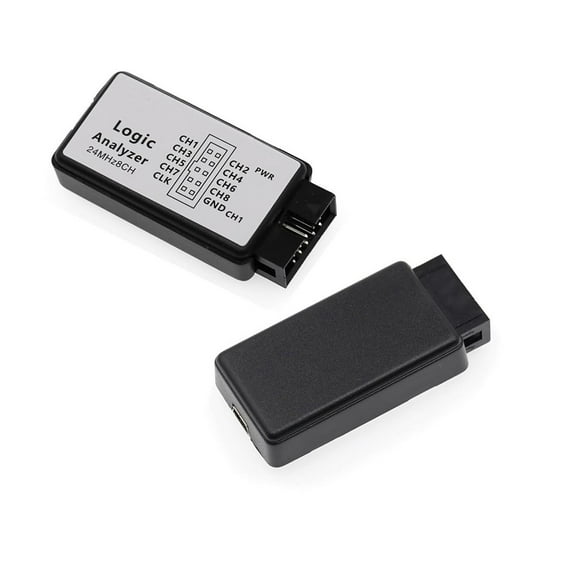 Logic Analyzer Device With Cable 24Mhz 8-Channel For Uart For Iic For Spi Debug