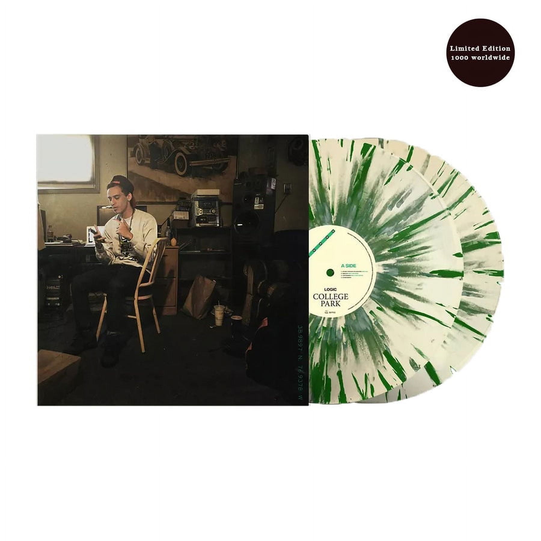 Logic College Park Exclusive Bone and Forest Green Colored Vinyl 2x
