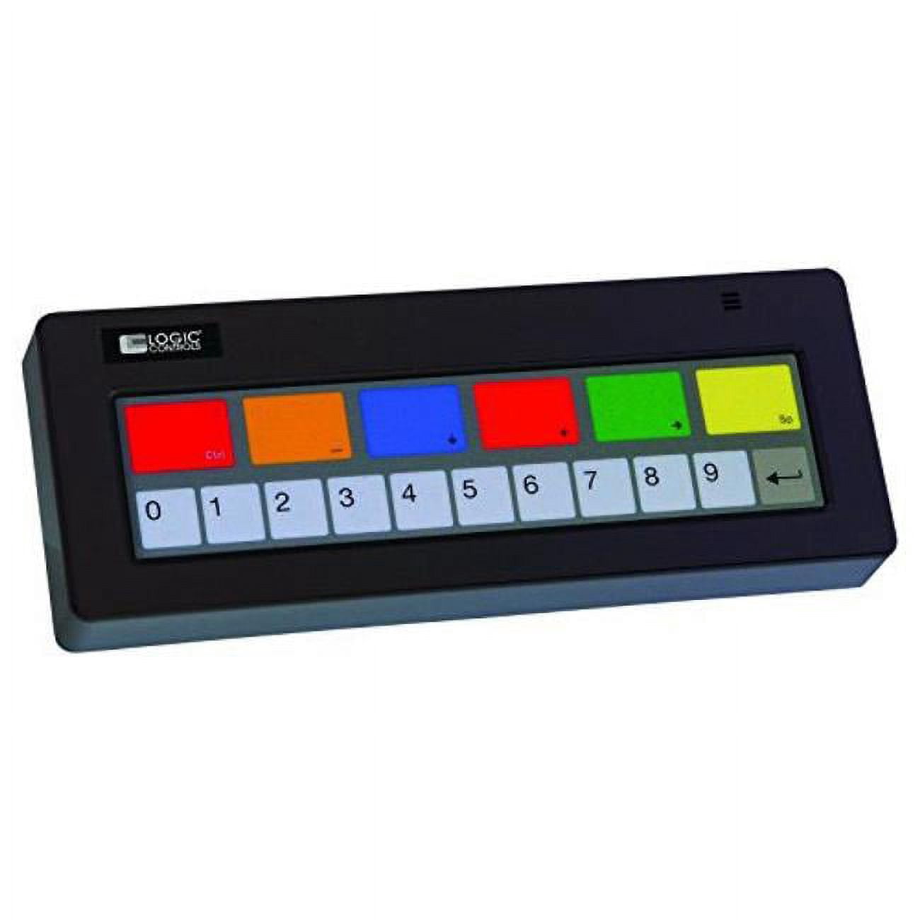 Logic Controls KB1700P-D-BK Programmable Keypad for PS2 I-F Legend ...