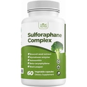 Logic Nutra Sulforaphane, Glucoraphanin, Myrosinase, Astaxanthin, Betacarophyllene Dietary Supplement, 60 Count