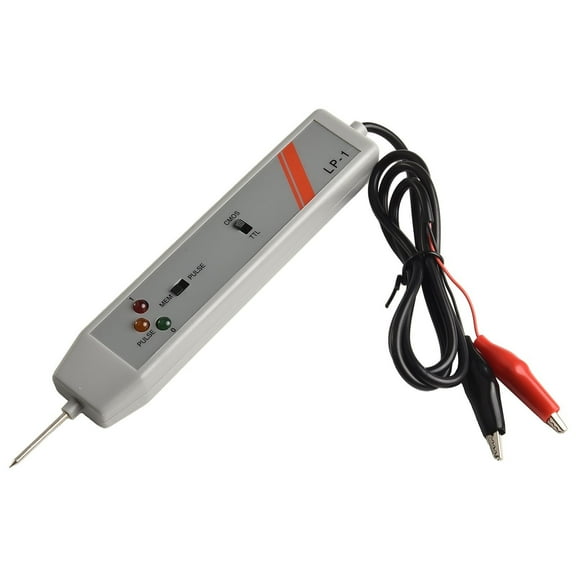 Logic Probe High Frequency Response DTL TTL CMOS Pulse Memory Logic Tester LP-1 Pulse Memory Function 14cm, Electronic Testing Probe Tool, Logic Analyzer Probe