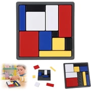 88-Level Logic Puzzle Brain Teaser Game - 4 Difficulty Levels, Portable Educational Thinking Game for Kids Toys & Adults, Single Player Mind Challenge