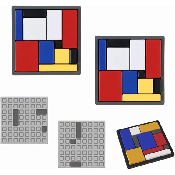 Logic Puzzle Brain Teaser Kit – 88 Challenges Across 4 Difficulty Levels, Portable Mind Game for Students & Adult Learners 2PC