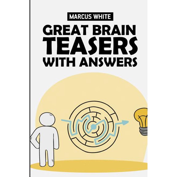 Logic Puzzle Game: Great Brain Teasers With Answers : Star Battle Puzzles (Series #5) (Paperback)