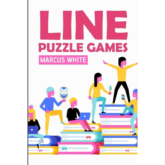 Logic Puzzle Magazine: Line Puzzle Games : Find Squares Puzzles (Series #1) (Paperback)