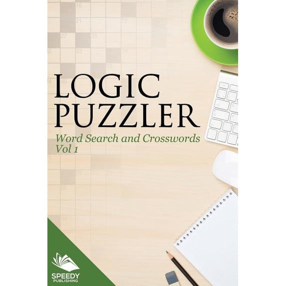Logic Puzzler Vol 1 : Word Search and Crosswords (Paperback)