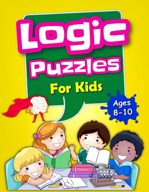 Activity Puzzle Brain Teaser for Kids Ages 8-12 Years Old: Ultimate Logic  Puzzle Challenges for Kids : Mazes Puzzles, Math Squares Puzzle, Word  Search
