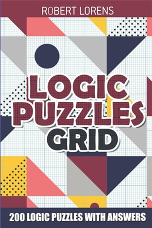 Pre-Owned Logic Puzzles Grid: Galaxies Puzzles - 200 Logic Puzzles with ...