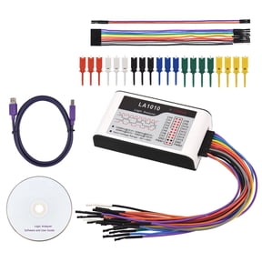 Logic analyzer,100mhz Rate Pc 16 Channels Usb Rate Pc Software Pc Software And 2.0 100mhz Rate Channels Usb 2.0 Usb 2.0 100mhz Huiop Buzhi Dsfen