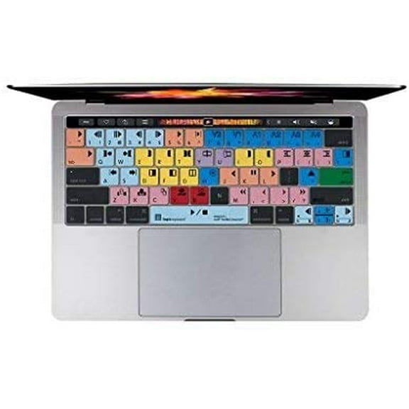 LogicSkin Silicone Cover Compatible with Avid Media Composer 4-8 MacBook Touch Bar Skin - LS-MCOM4-MBP16