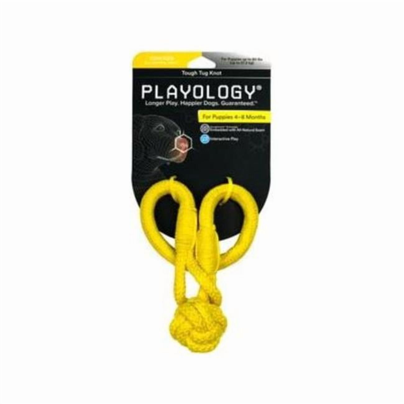 Logical Brands  Playology Puppy Tough Tug Knot Chicken Scent Dog Toy - Large