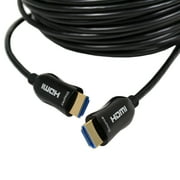 Logico 40ft FIBER OPTIC HDMI CABLE 4K   HDMI 2.0 a/b Compliant, HDCP 2.2 Super High-Speed, Ultra HD HDMI ARC cable with HDR. Perfect for HDTV/Projector/Home Theatre/Roku TV/Apple TV/Video Game Console