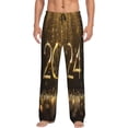 thumbnail image 1 of Logiee 2024 Happy New Year Print Pajama Pants for Men,Men’s Pajama Bottoms,Mens PJ Pants with Pockets & Button Fly-Large, 1 of 6