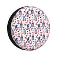 thumbnail image 1 of Logiee 4th Of July Print Spare Tire Cover, Universal Wheel Protectors,Waterproof Dust-Proof UV Sun Wheel Tire Cover,Fit for SUV, RV, Travel Trailer, Truck-16 inch, 1 of 6