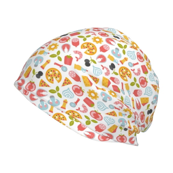 Logiee Afternoon Tea Print Unisex Knit Beanie for Men Women Winter Hat,Beanies Skull Caps