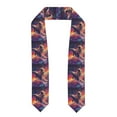 thumbnail image 1 of Logiee Astronaut Dolphin Print Unisex Adult Graduation Stole Shawl 72" Long for Academic Commencements Shawl-Flattened, 1 of 7