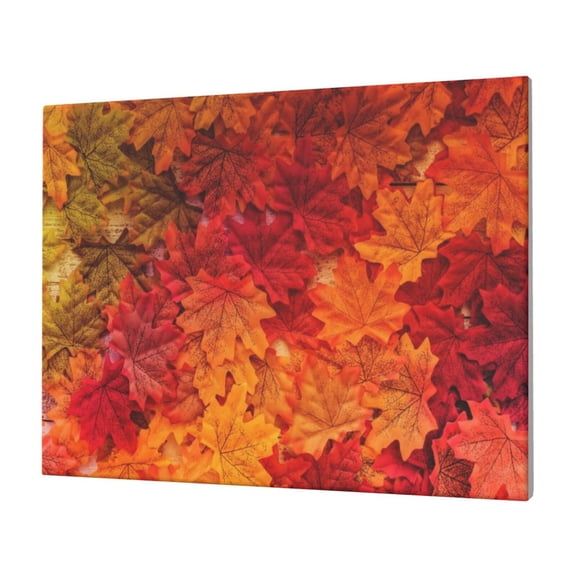 Logiee Autumn Leaf Print Canvas Wall Art,Canvas Picture Prints with Frame, Wall Art Decorative,Canvas Decorative,Suitable for Living Room Bedroom Office Room 30x40