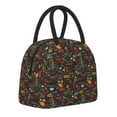thumbnail image 1 of Logiee BBQ Barbecue Grill Print Lunch Bag for Women & Men,Adult Insulated Lunch Box,Food Lunch Containers,Reusable High Capacity Lunch Tote Bags for Work, Travel, Outdoor, 1 of 9