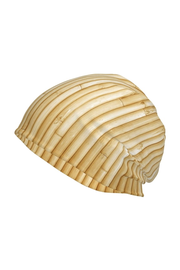 Bamboo Wall Print Unisex Knit Beanie for Men Women Winter Hat,Beanies Skull Caps