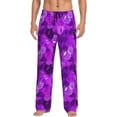 thumbnail image 1 of Logiee Berry Raspberry Print Pajama Pants for Men,Men’s Pajama Bottoms,Mens PJ Pants with Pockets & Button Fly-Small, 1 of 6
