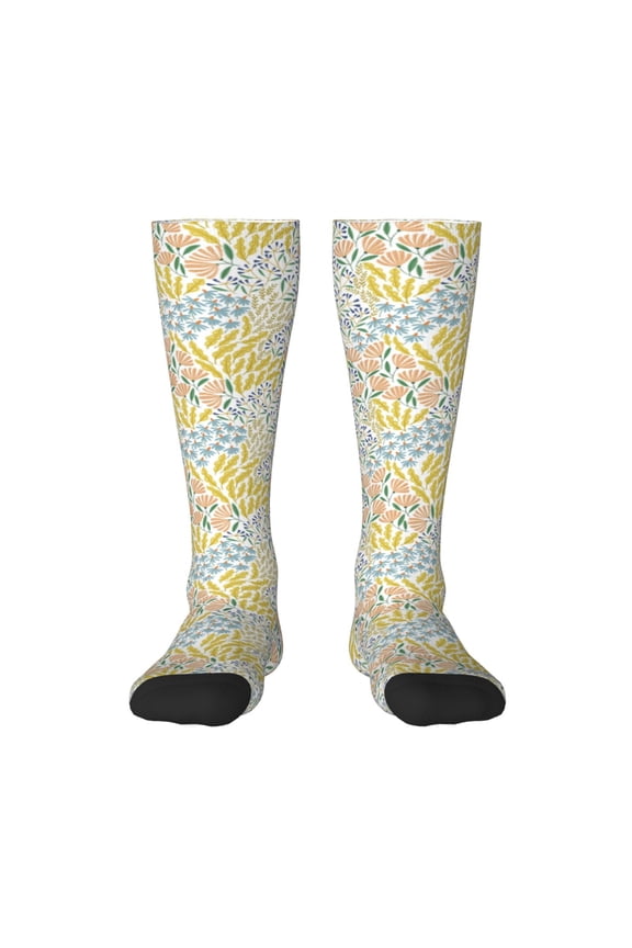 Boho Print Gift Stocking Stuffers,Adult Stockings,Novelty Socks,Funny Socks Birthday Running Walking Sleeping