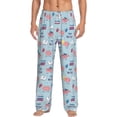 thumbnail image 1 of Logiee Brain Training Print Pajama Pants for Men,Men’s Pajama Bottoms,Mens PJ Pants with Pockets & Button Fly-Medium, 1 of 6