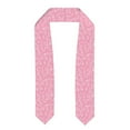 thumbnail image 1 of Logiee Breast Cancer Awareness Print Unisex Adult Graduation Stole Shawl 72" Long for Academic Commencements Shawl-Flattened, 1 of 7