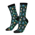 thumbnail image 1 of Logiee Bright ladybugs Print Adult Socks for Men & Women,Calf Socks, Ankle Socks,Boots Socks,Breathable Casual Sock,Unisex Crew Socks, 1 of 6