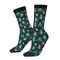 thumbnail image 1 of Logiee Bright ladybugs Print Adult Socks for Men & Women,Calf Socks, Ankle Socks,Boots Socks,Breathable Casual Sock,Unisex Crew Socks, 1 of 6