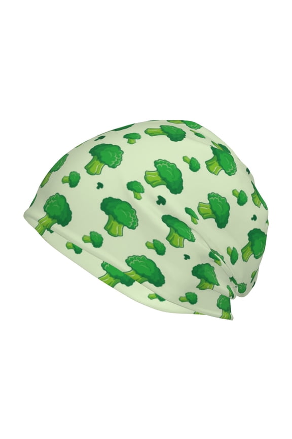 Broccoli 1 Print Unisex Knit Beanie for Men Women Winter Hat,Beanies Skull Caps