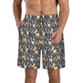 thumbnail image 1 of Logiee Bulldog Print Print Mens Swim Trunks Quick Dry Board Shorts,Breathable Hawaii Beach Shorts Swimwear Bathing Suits-Small, 1 of 6