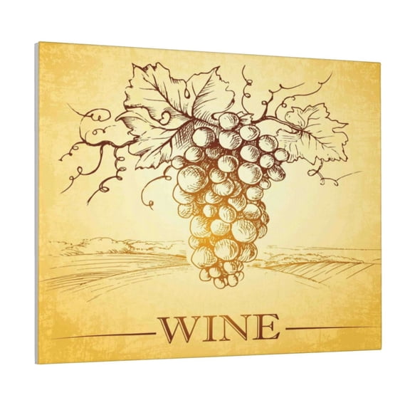 Logiee Bunch of Grapes Print Canvas Wall Art ,Art Poster,Canvas Decorative Picture,Decor Wall Pictures for Living Room Bedroom Bathroom,Ready to Hang