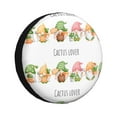 thumbnail image 1 of Logiee Cactus Gnome Print Spare Tire Cover, Universal Wheel Protectors,Waterproof Dust-Proof UV Sun Wheel Tire Cover,Fit for SUV, RV, Travel Trailer, Truck-15 inch, 1 of 6